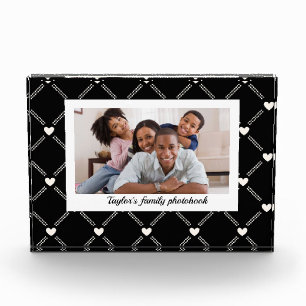 Bloque Para Fotos Patrón elegante moderno y personalización del ne