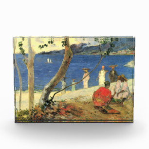 Bloque Para Fotos Paul Gauguin Porteadores de frutas en la cala de T