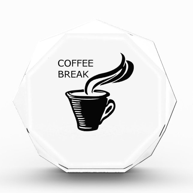 Bloque Para Fotos Pausa de café (Anverso)