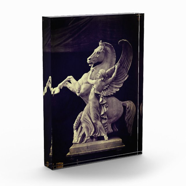 Bloque Para Fotos Pegasus – Pégase – Louis-Emile Durandelle (Izquierda)