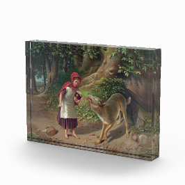 Bloque Para Fotos Pequeño capucha roja