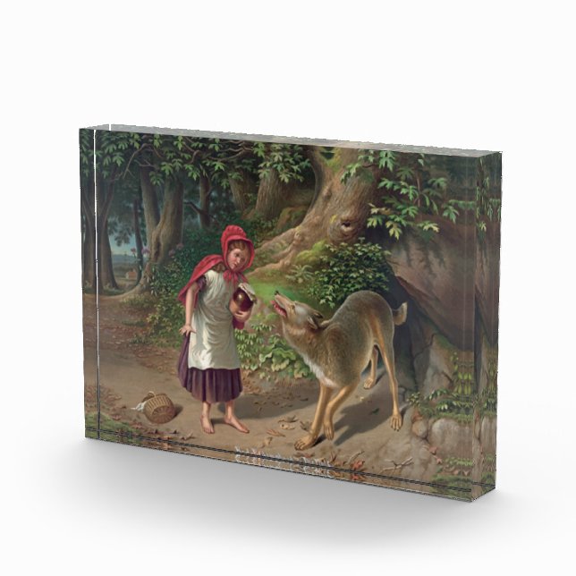 Bloque Para Fotos Pequeño capucha roja (Derecha)