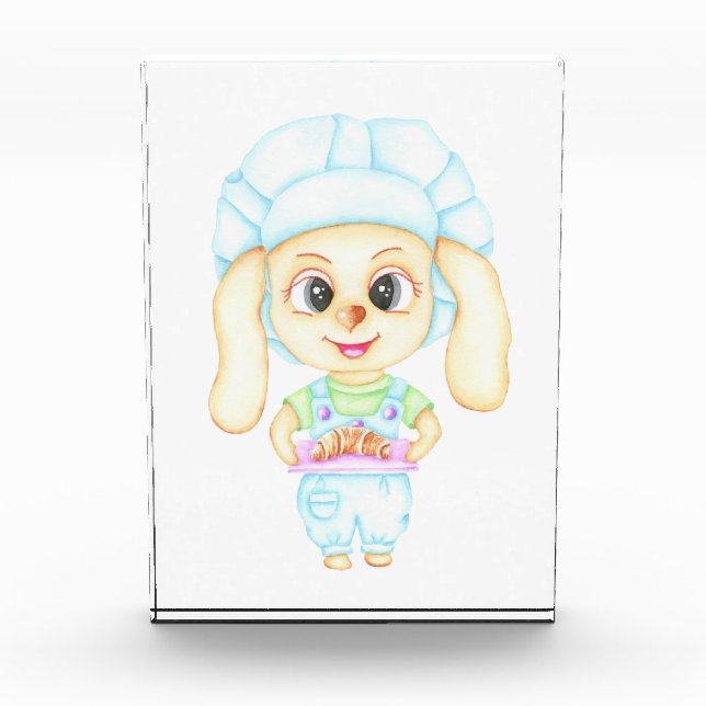 Bloque Para Fotos Pequeño panadero (Anverso)