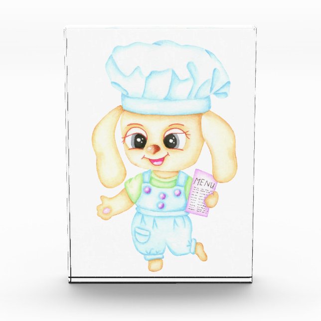 Bloque Para Fotos Pequeño panadero (Anverso)