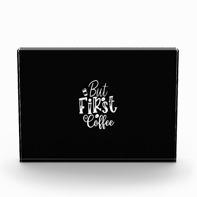 Bloque Para Fotos pero el primer café (Anverso)