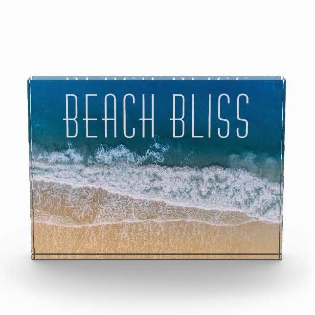 Bloque Para Fotos Personalizable de Sueño Tropical por Motivación de (Anverso)