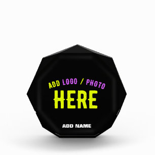 BLOQUE PARA FOTOS PERSONALIZABLE MODERNO ESTILO NEGRO VERIFICADO MAR