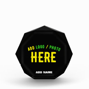 BLOQUE PARA FOTOS PERSONALIZABLE MODERNO ESTILO NEGRO VERIFICADO MAR