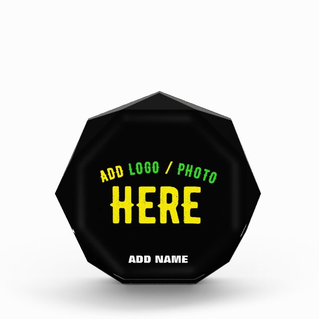 BLOQUE PARA FOTOS PERSONALIZABLE MODERNO ESTILO NEGRO VERIFICADO MAR (Anverso)