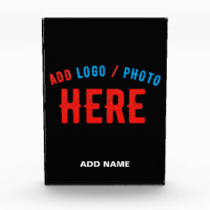 BLOQUE PARA FOTOS PERSONALIZABLE MODERNO ESTILO NEGRO VERIFICADO MAR
