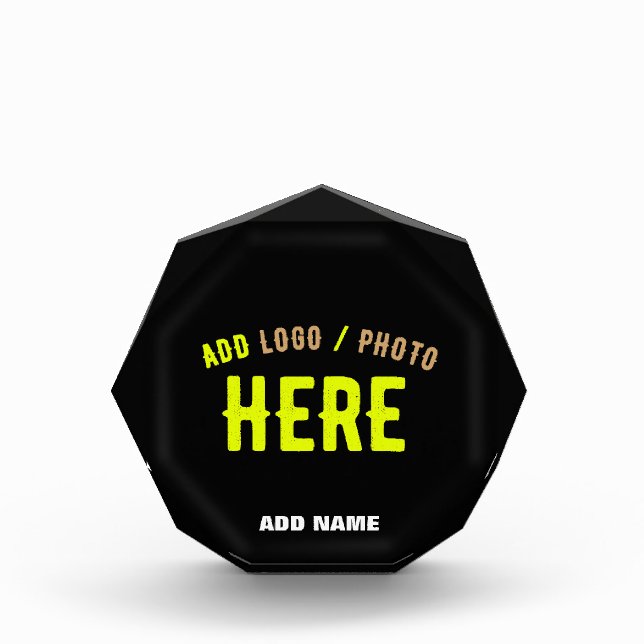 BLOQUE PARA FOTOS PERSONALIZABLE MODERNO ESTILO NEGRO VERIFICADO MAR (Anverso)