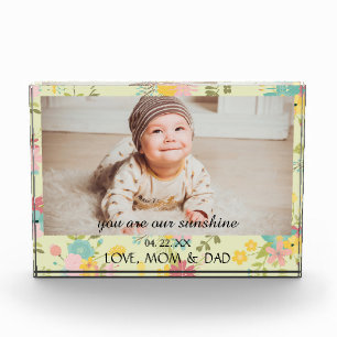 Bloque Para Fotos Personalizado 1-foto usted es nuestro sol