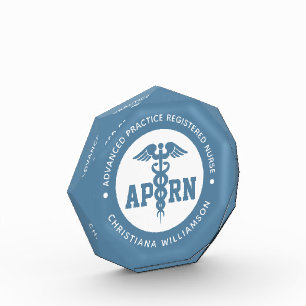 Bloque Para Fotos Personalizado APRN Enfermero registrado de práctic