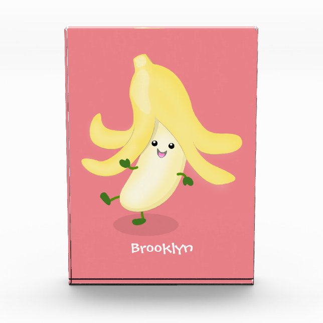 Bloque Para Fotos Personalizado bananero Cute kawaii (Anverso)