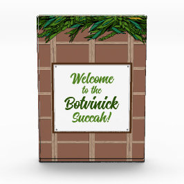 Bloque Para Fotos Personalizado - Bienvenido a Succah