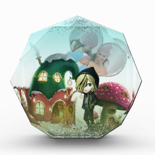 Bloque para fotos personalizado con corazón