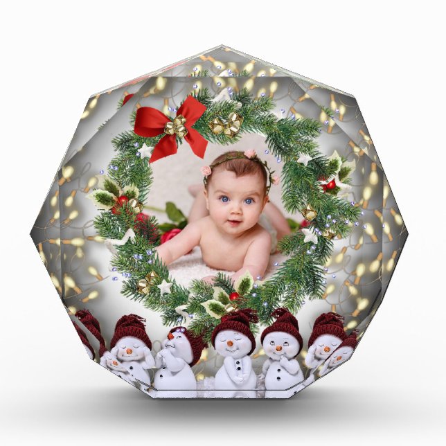 Bloque para fotos personalizado con el muñecos (Anverso)