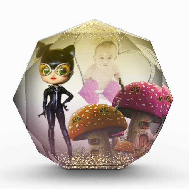 Bloque para fotos personalizado con la gata (Anverso)