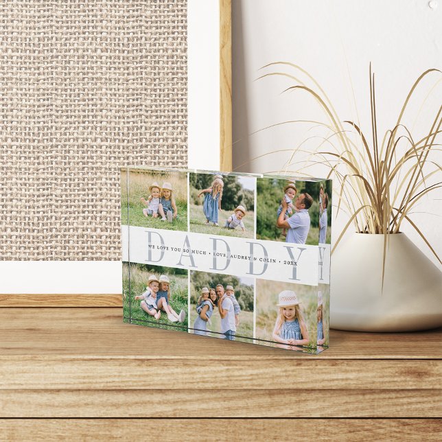 Bloque Para Fotos Personalizado Daddy Kids (Subido por el creador)