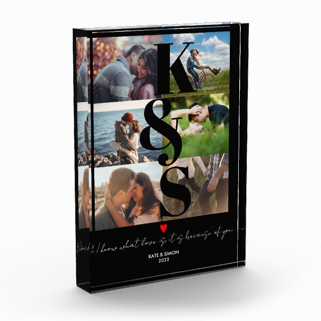 Bloque Para Fotos Personalizado de fotografía de parejas personaliza (Izquierda)