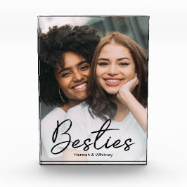 Bloque Para Fotos Personalizado de guiones de Besties