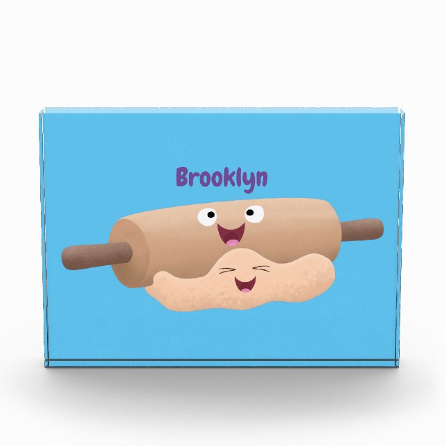 Bloque Para Fotos Personalizado de horneado de rodillos y pasta de m (Anverso)