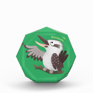 Bloque Para Fotos Personalizado de kookaburra gracioso
