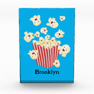 Bloque Para Fotos Personalizado de palomitas de palomitas graciosas