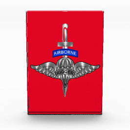 Bloque Para Fotos Personalizado del Rigger Dagger Airborne