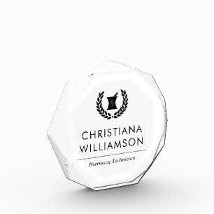 Bloque Para Fotos Personalizado Elegante Farmacia Farmacéutica Perso