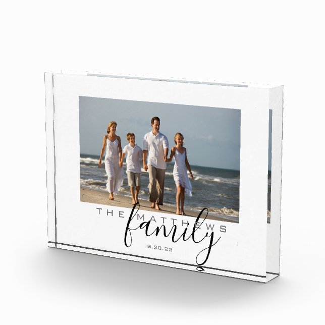 Bloque Para Fotos Personalizado fotográfico familiar personal (Derecha)