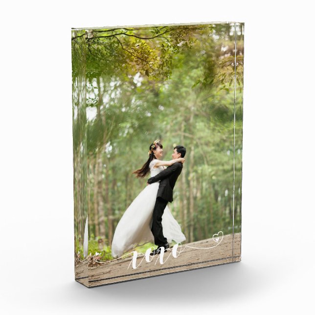 Bloque Para Fotos Personalizado fotográfico personalizado XOXO (Izquierda)