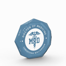 Bloque Para Fotos Personalizado Médica de Medicina Médica Graduación