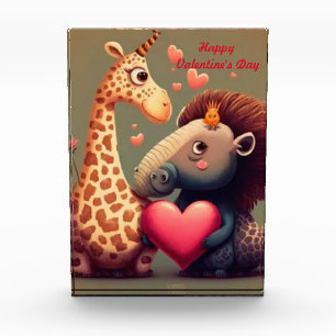Bloque Para Fotos Personalizado personalizado de San Valentín