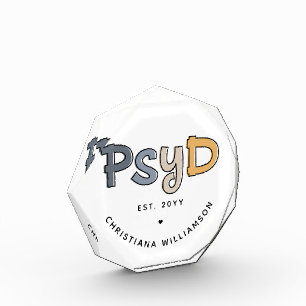 Bloque Para Fotos Personalizado PsyD Médica de Psicóloga