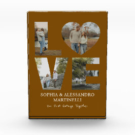 Bloque Para Fotos Personalized Anniversary Photo Block