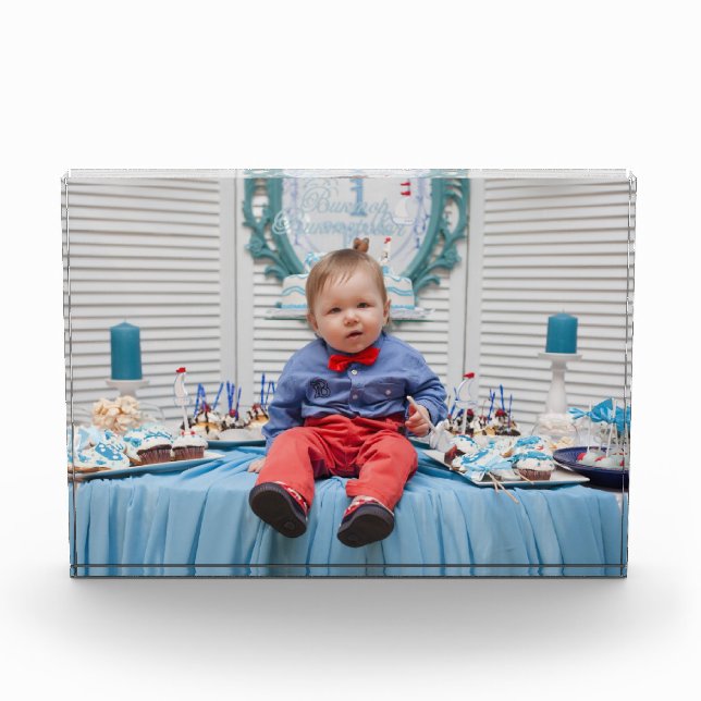 Bloque Para Fotos Personalized Baby Photo Frame (Anverso)