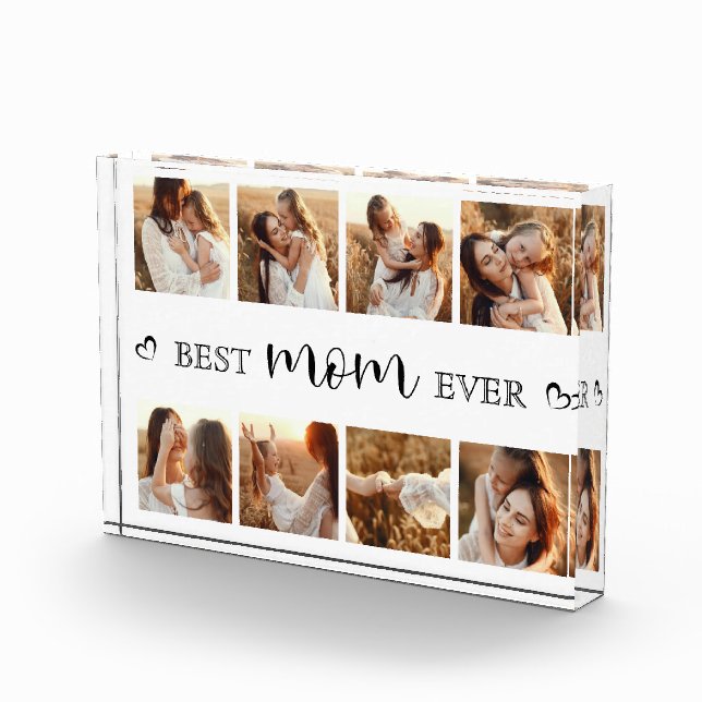 Bloque Para Fotos Personalized Photo Grid Collage | Cute Keepsake (Derecha)