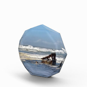 Bloque Para Fotos Peter Iredale Shipwreck, costa de Oregón