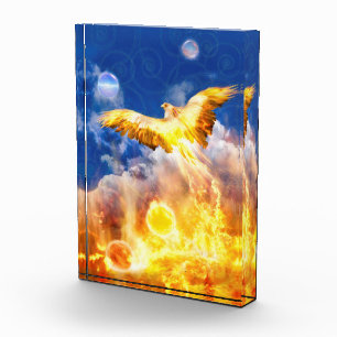 Bloque Para Fotos Phoenix Bird RISE POR ENCIMA DE SUS PROBLEMAS