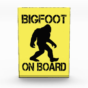 Bloque Para Fotos Pie grande a bordo - Funny Bigfoot