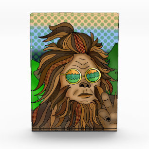 Bloque Para Fotos Pie grande Retro Pop Art Sasquatch