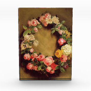 Bloque Para Fotos Pierre-Auguste Renoir - Corona de Rosas