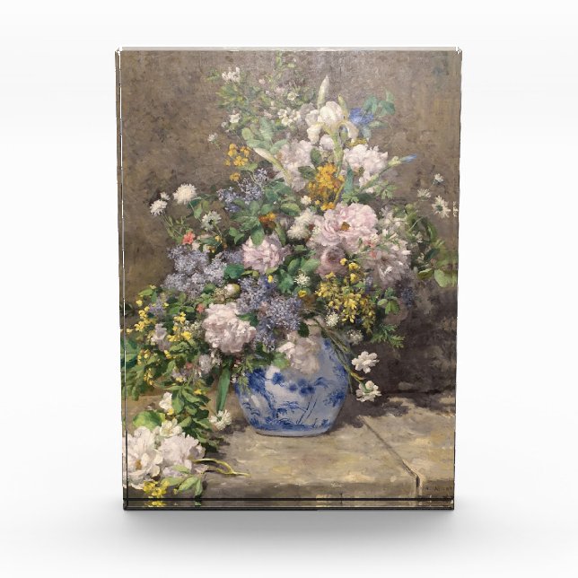 Bloque Para Fotos Pierre-Auguste Renoir Spring Bouquet (Anverso)