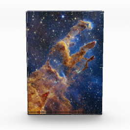 Bloque Para Fotos Pilares de la creación Eagle Nebula Webb Telescopi