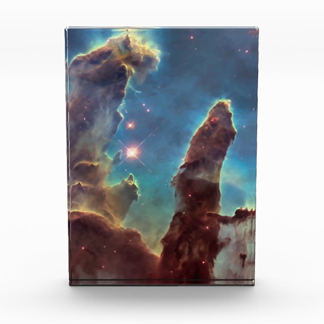 Bloque Para Fotos PIllars de la creación-NASA Hubble Telescope Photo (Anverso)