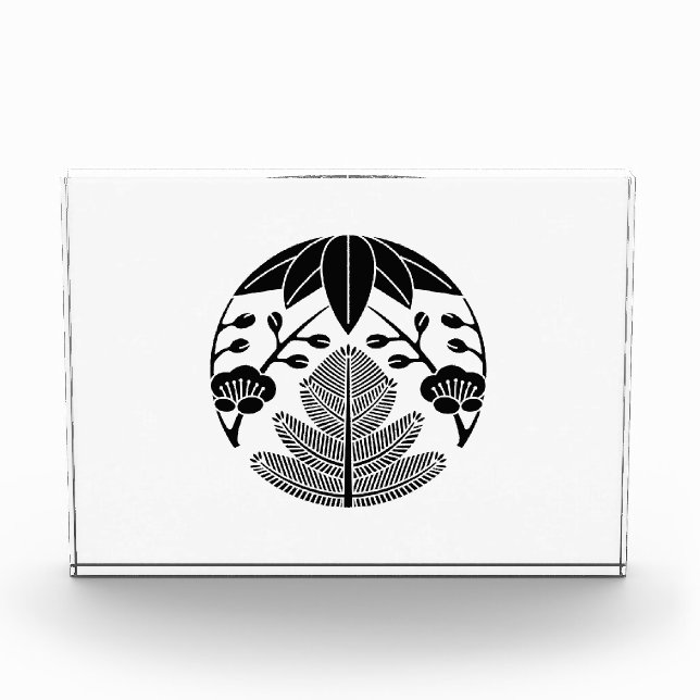 Bloque Para Fotos Pine bamboo ume (Anverso)