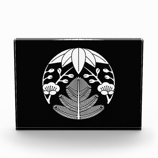 Bloque Para Fotos Pine bamboo ume (Anverso)