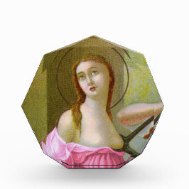Bloque Para Fotos Pink St. Agatha (M 003) Paperweight o