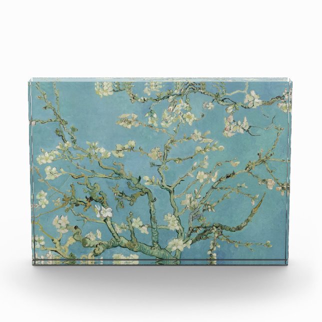 Bloque Para Fotos Pintura de flores de almendra de Van Gogh (Anverso)